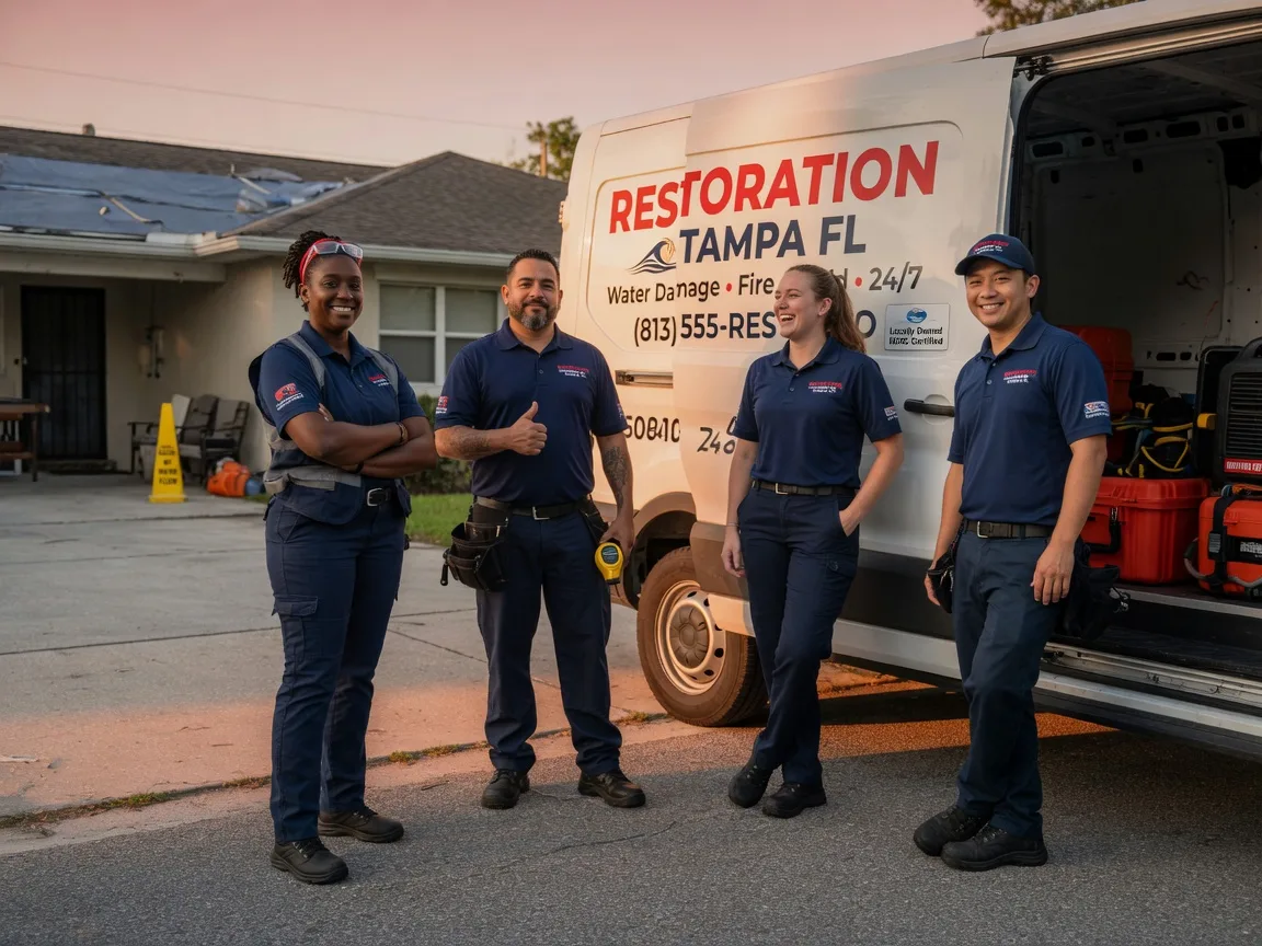 Water Damage Restoration company in Norwich, OH